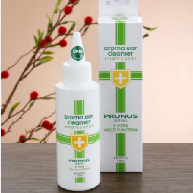 Nước Vệ Sinh Tai làm sạch tai hàng cao cấp  Aroma Ear Cleanser Cho Chó Mèo 120ml nhập Hàn Quốc- Thaivucattery
