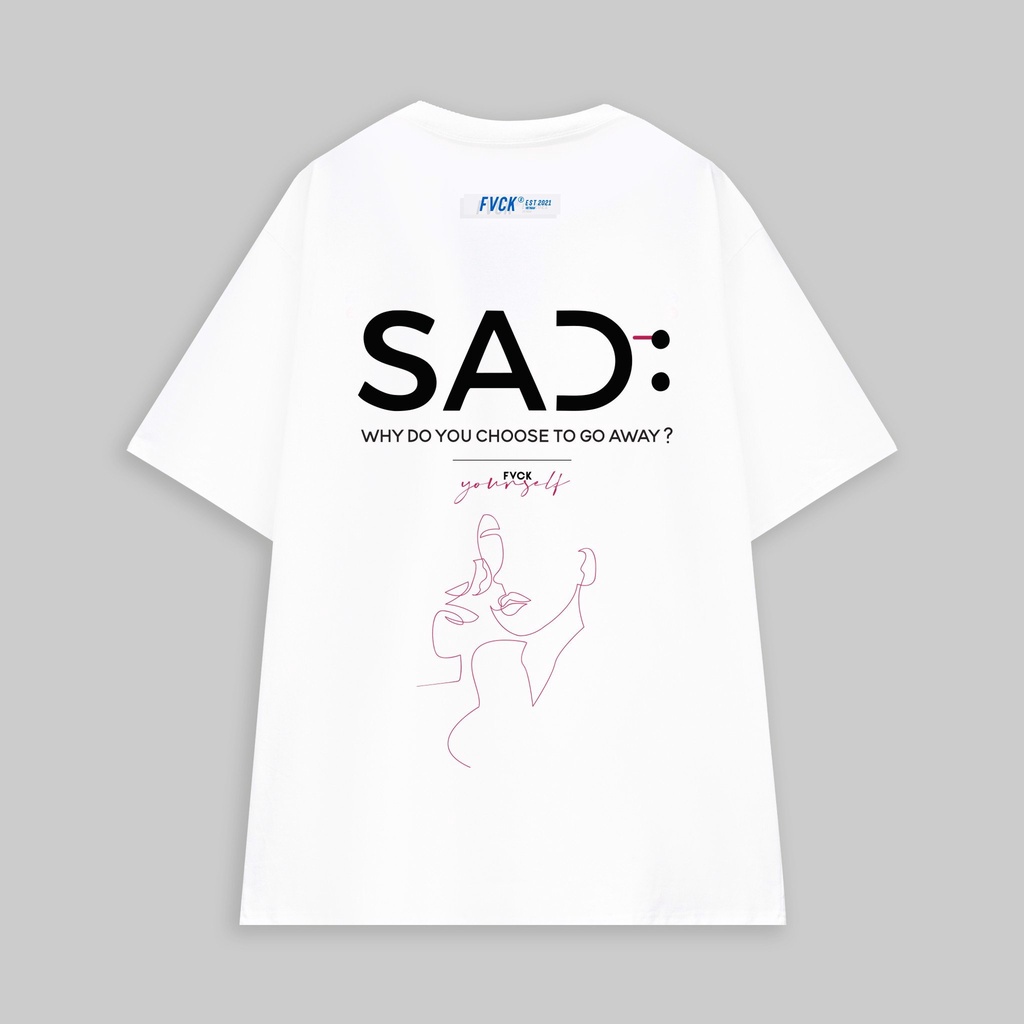 Áo thun FVCK BAD DAY TRẮNG FK105