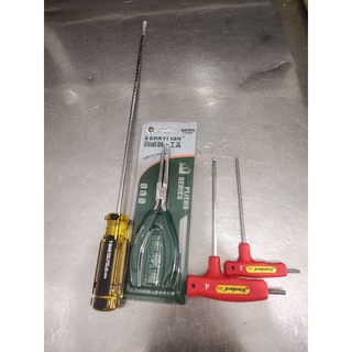 Combo 4 món tô vít Tman lục giác 3li lục giác 4 livà kìm nhọn