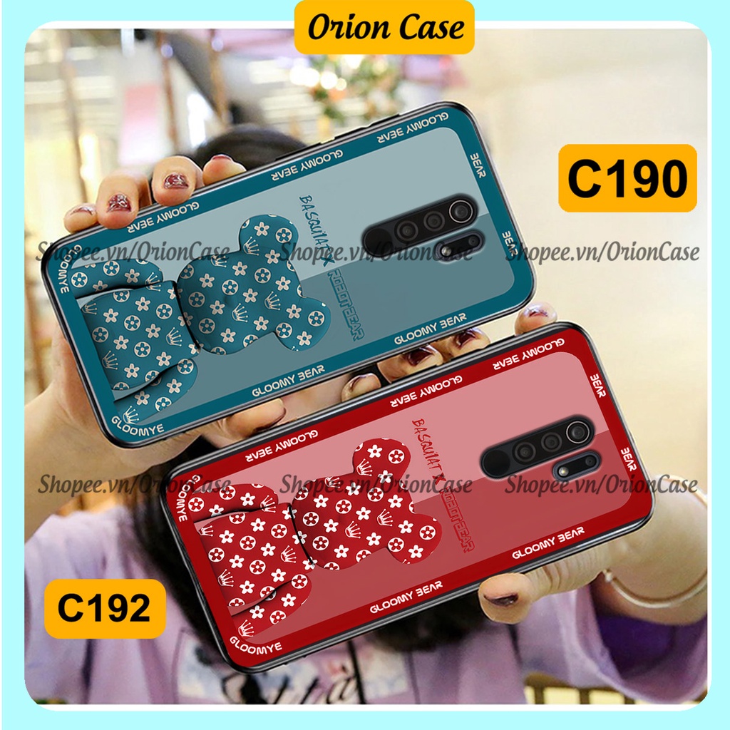 Ốp lưng Xiaomi Redmi 9 in hình bearbrick 3D thời trang, cá tính. ốp chống sốc, bền đẹp