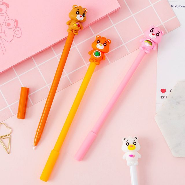 Bút bi nước gấu cute nhiều màu