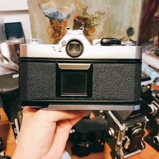 Máy ảnh phim Konica Autoreflex T3 Silver