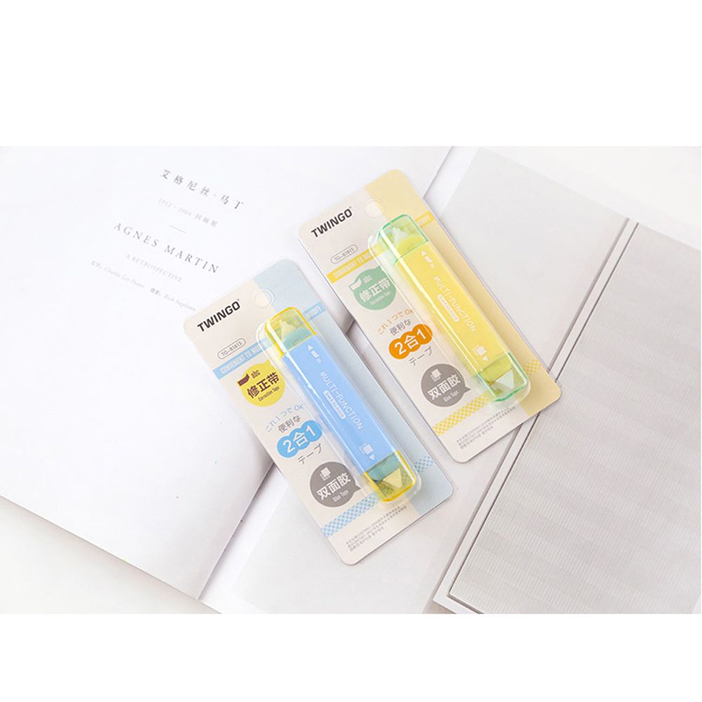 Bút xóa kéo hai mặt kiểu Hàn Quốc tiện dụng cho học sinh