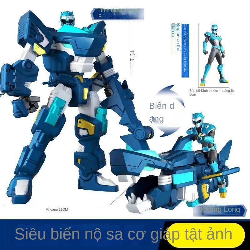 Đồ Chơi Rô Bốt Biến Hình Five Hyun X Mecha Phù Hợp Làm Quà Chất Lượng Cao Dành Cho Bé Trai