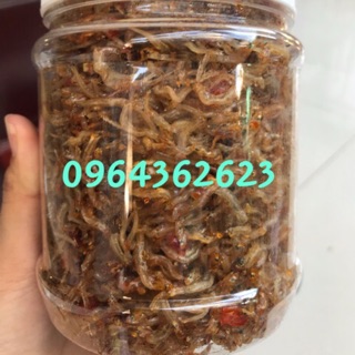 Phan Thiết - Cá cơm mờm sữa rim tỏi ớt