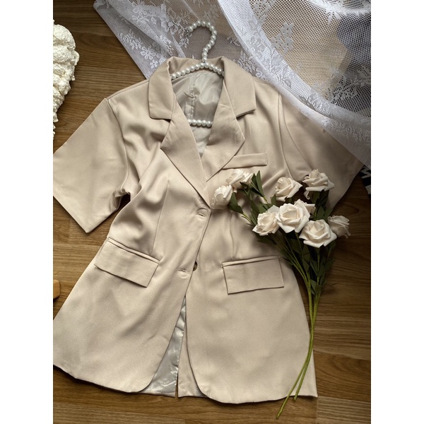 Vest nữ ngắn tay - Blazer ngắn tay thanh lịch | BigBuy360 - bigbuy360.vn