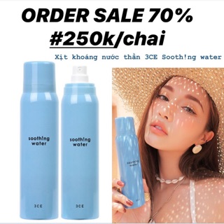 Xịt khoáng “nước thần” soothing water