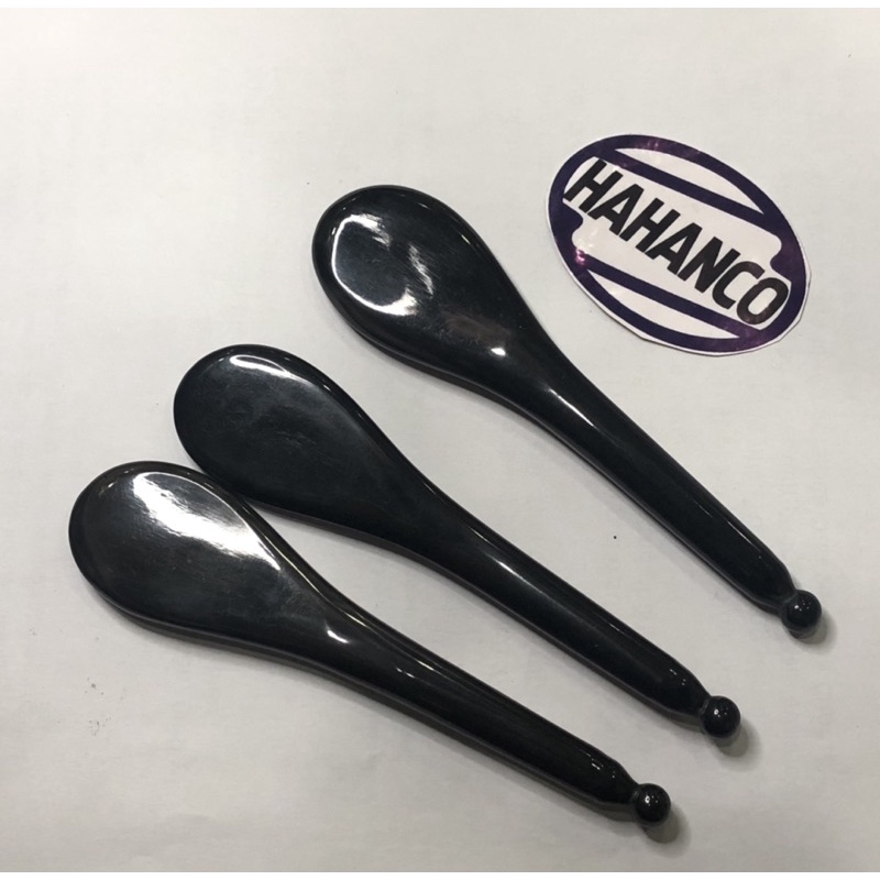 Cây massage mặt bằng sừng đen dày thần thánh- đánh bay vết nhăn da mặt (MH844) HAHANCOSHOP