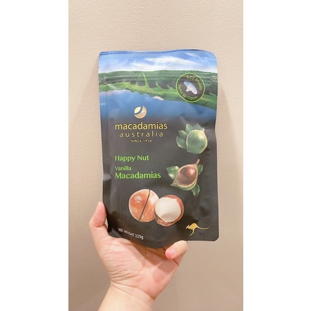 Hạt Macadamias Úc dinh dưỡng - gói 225gram