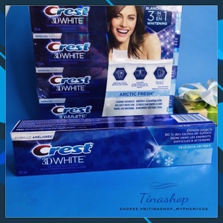 Kem Đánh Răng Crest 3D White Arctic Fresh 135ml