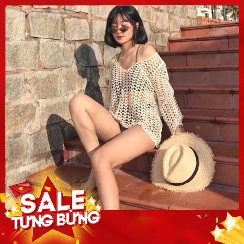 RUBI SHOP-ÁO LƯỚI TIM ĐI BIỂN HÀNG QUẢNG CHÂU CÓ SẴN - Hàng mới về