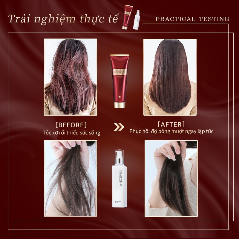 [COMBO XẢ DƯỠNG] MASK DƯỠNG TÓC + ESSENCE DƯỠNG TÓC AHA DREAM TREND | BigBuy360 - bigbuy360.vn