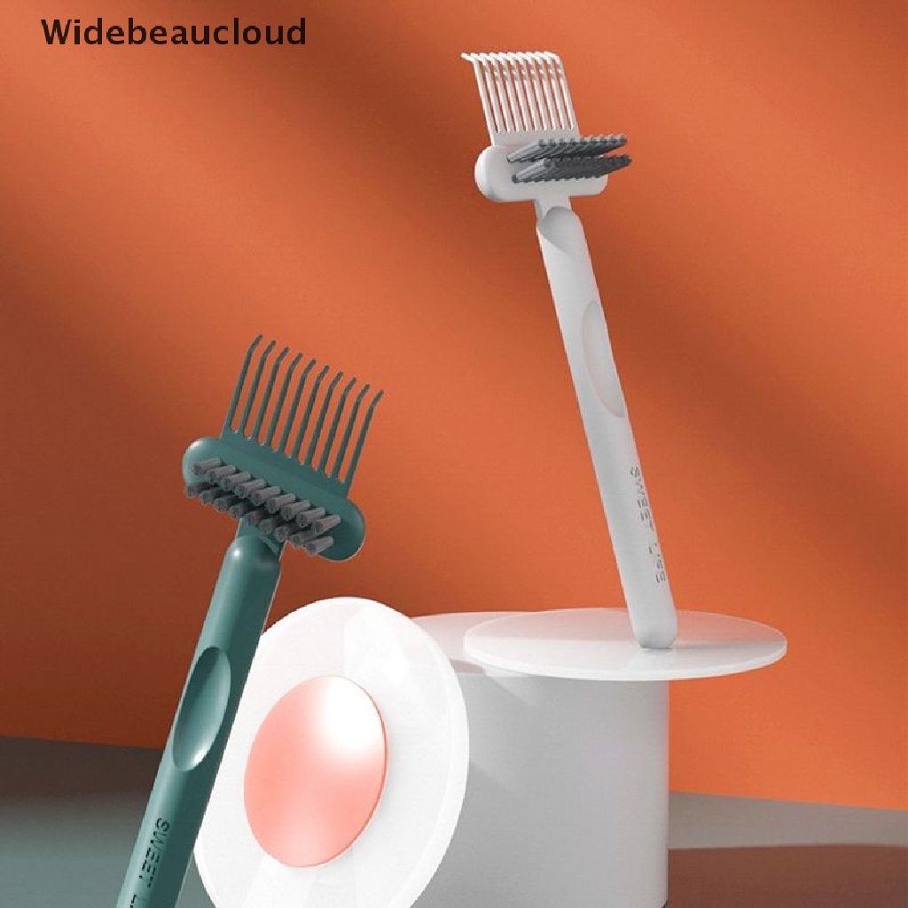 Dụng cụ vệ sinh cho lược chải tóc tiện dụng với tay cầm bằng nhựa