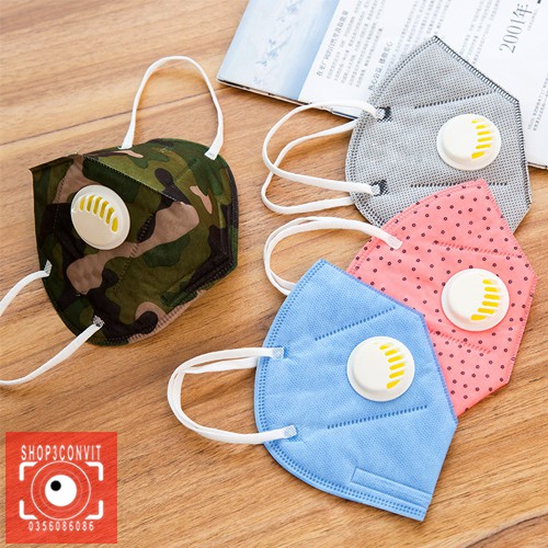 Khẩu trang kèm van lọc khí | BigBuy360 - bigbuy360.vn