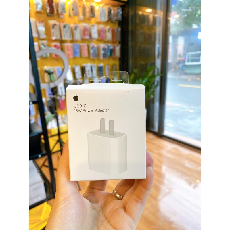 Củ Sạc Nhanh Chính Hãng PD 18W USB-C. Cáp Sạc Nhanh USB-C To Lightning Phù Hợp Với Máy 8/8P/X/XS/11/11Pro