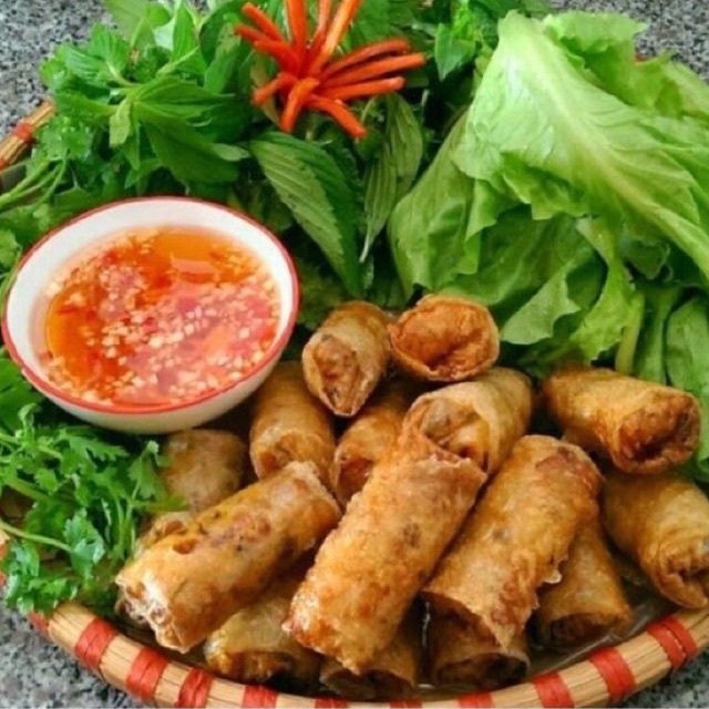 ( CHAY Q11 ) 20 cuốn Chả Giò Chay ( Rế hoặc xốp 500g ) | BigBuy360 - bigbuy360.vn