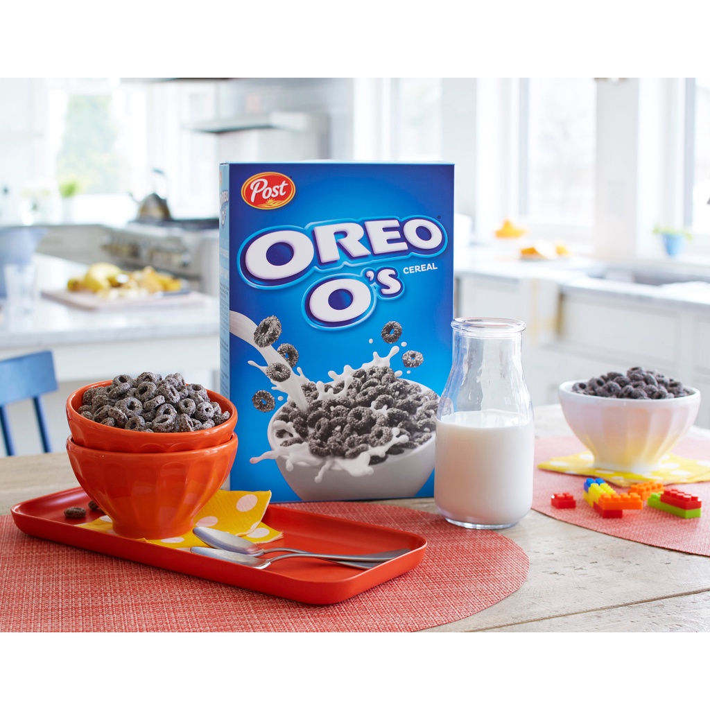 Hot - Ngũ cốc ăn sáng Oreo O's Cereal, Mega Stuf Marshmallows Post hàng Mỹ ShopDify