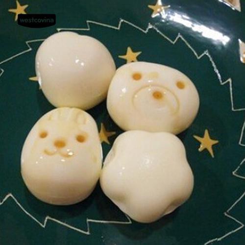 Khuôn tạo hình cho trứng luộc xinh xắn