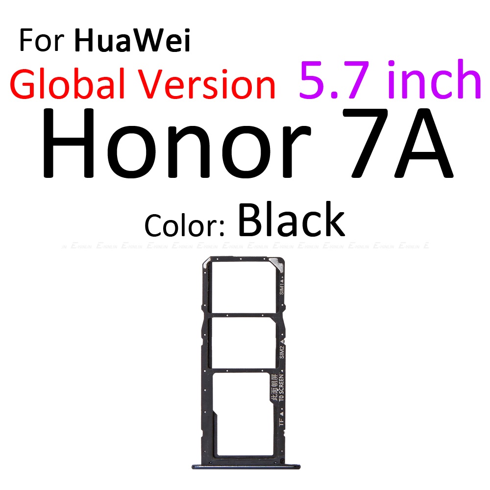Khay Đựng Thẻ Sim Điện Thoại Thay Thế Chuyên Dụng Cho HuaWei Honor 7A Pro Micro SD