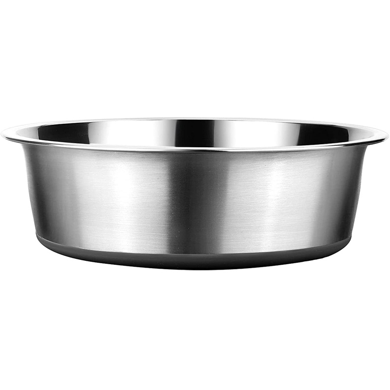 Tô Đựng Thức Ăn / Nước Uống Đế Silicone Và Thép Không Gỉ Chống Trượt Cho Thú Cưng Cỡ Nhỏ / Vừa / Lớn