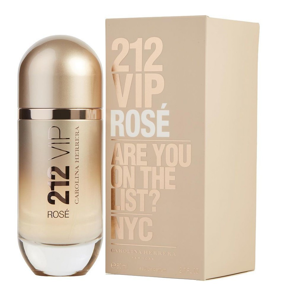 Nước hoa nữ Carolina Herrera 212 Vip Rose 80ml [Authentic]