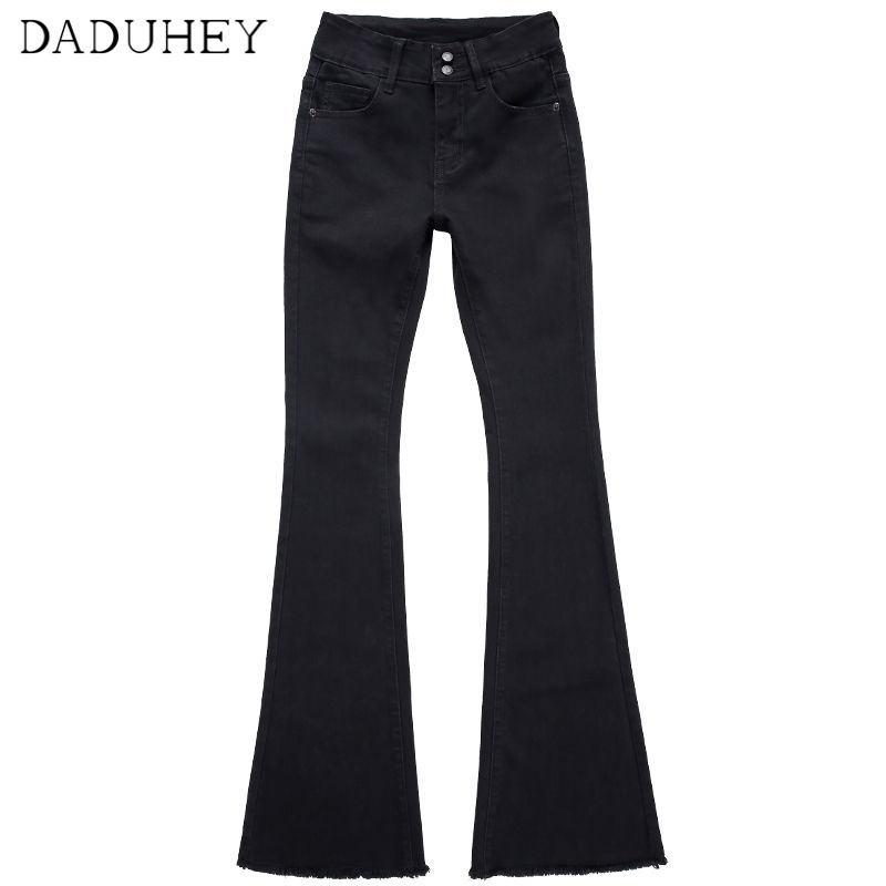 Quần jeans nữ DADUHEY lưng cao thời trang 2021