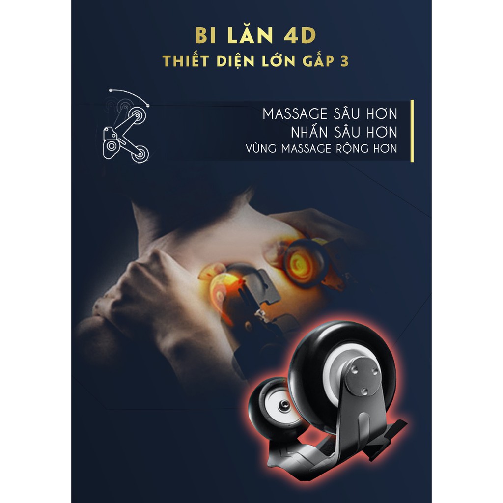 Ghế Massage Fuji FJ S600 - massage lưng tuyệt đỉnh