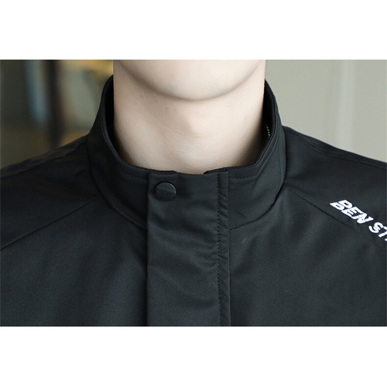 Áo Khoác Thể Thao NIKE 100% Chính Hãng Cổ Đứng Thêu Chữ Thời Trang Cho Cặp Đôi