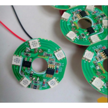 ⚡GIAO HỎA TỐC⚡ MẠCH ĐÈN THỜ HOA SEN LED 7 MÀU KÈM DÂY-MẠCH ĐÈN THỜ PHA LÊ