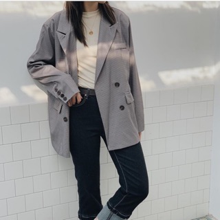 Áo blazer kẻ caro 8845