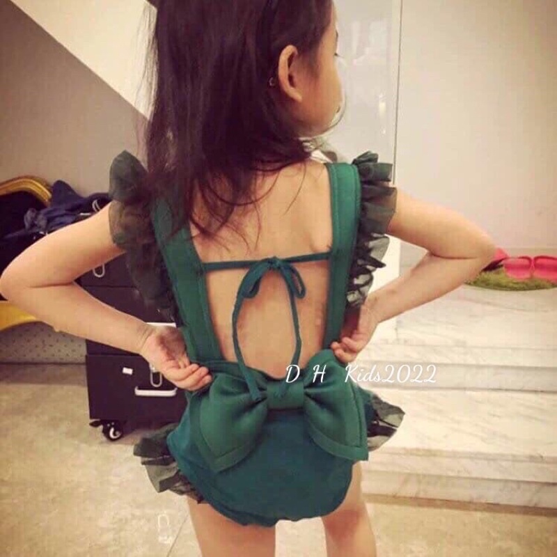Bikini - đồ bơi liền thân bé gái-chất mềm mịn, siêu co giãn,đồ bơi cho bé 🥰