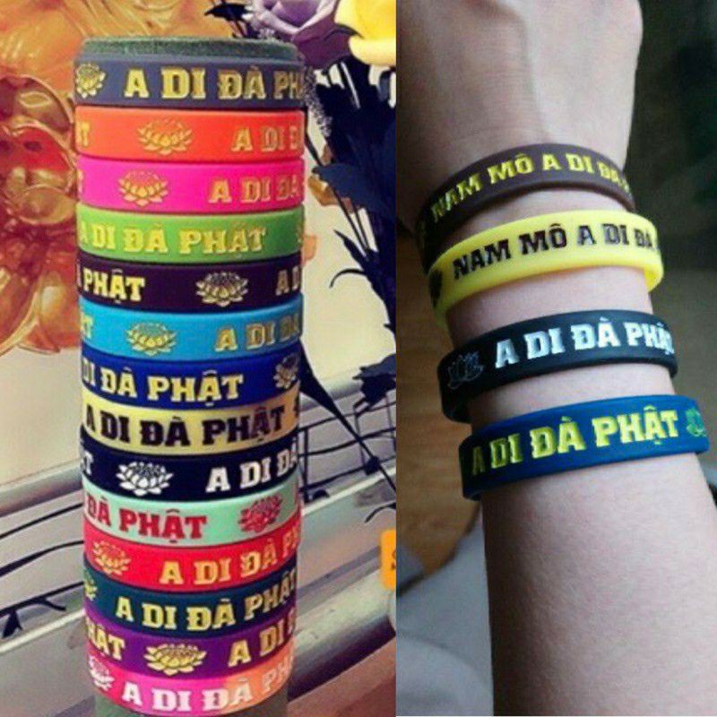 Vòng đeo tay A Di Đà Phật  ko chọn màu