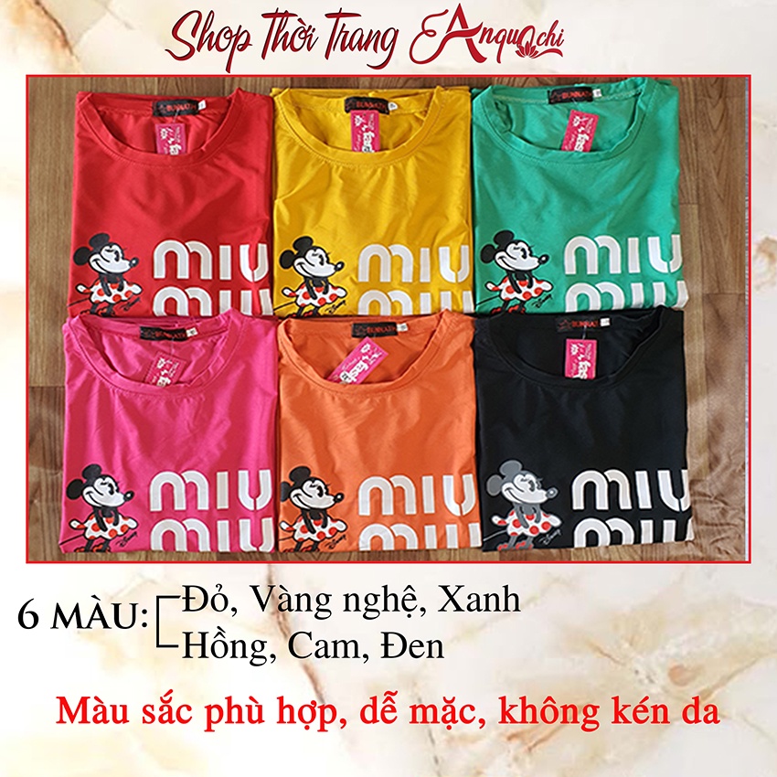 Đồ Bộ Nữ Mặc Nhà Anquachi Đẹp Thun Cotton Nữ Mặc Ngủ Ở Nhà Dễ Thương Quần Đùi Cute B-A040