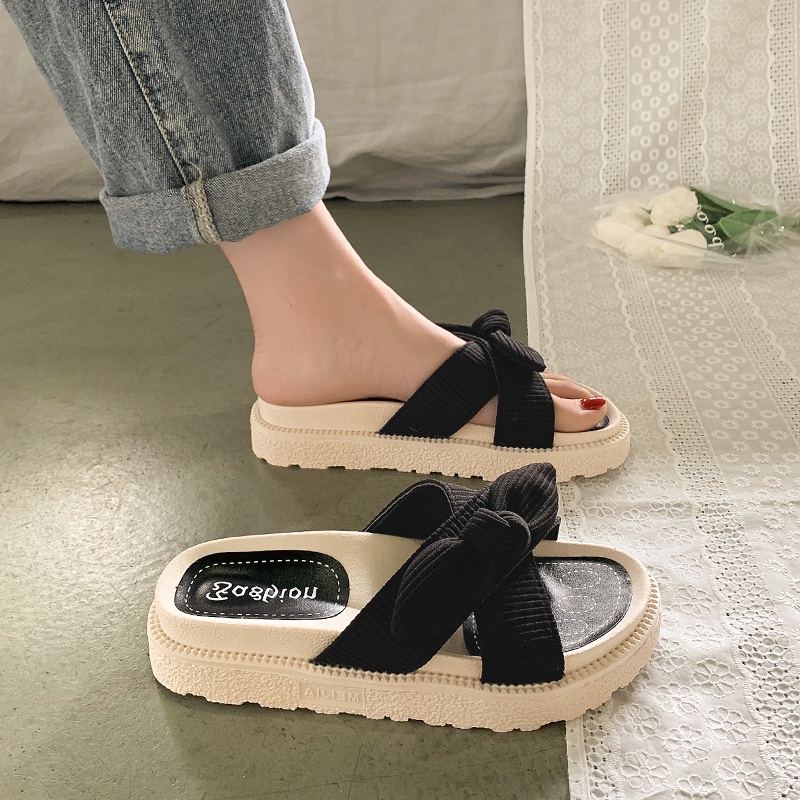 Dép sandal IELGY đế dày phong cách mùa hè cho nữ