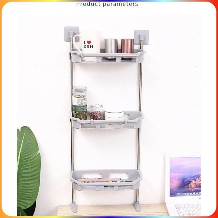 {Bán giá gốc} Kệ để đồ Toilet, Kệ Nhà Tắm 2, 3 tầng gắn tường