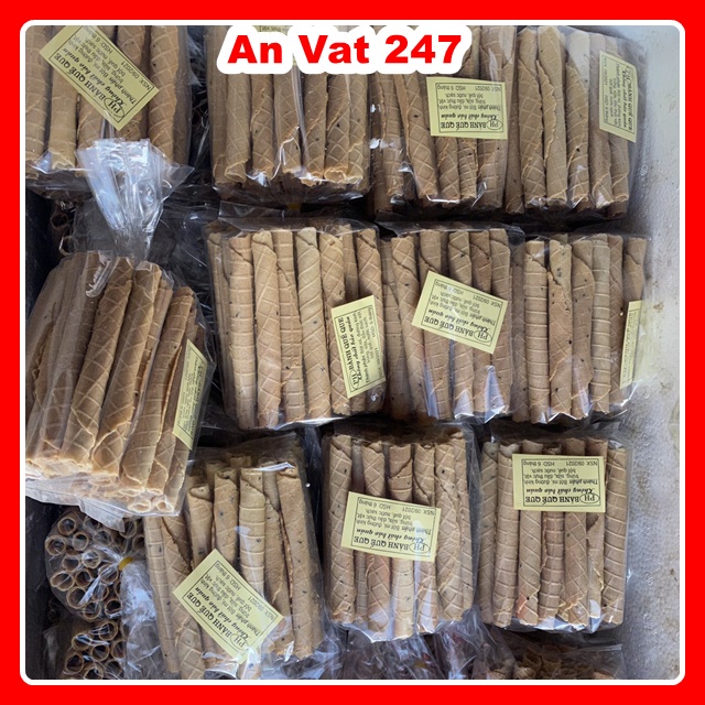 Bánh Quế Que💖FREESHIP💖Quế Tròn,bịch 55-65 bánh Trở Về Tuổi Thơ-Siêu Hấp Dẫn