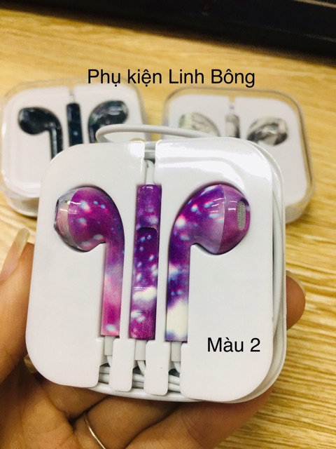 [BH 6 THÁNG] Tai nghe siêu trầm nhiều màu sắc tuỳ chọn bass, tress đầy đủ dành cho Ss, lphone, Xiao mi chân tròn 3.5