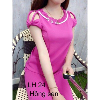 đồ bộ -  cát hàn hoa viền cổ