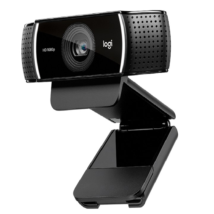 Webcam Logitech HD Webcam C922 sắc nét tinh tế Tặng kèm đèn led mini cổng USB siêu sáng - Hàng chính hãng