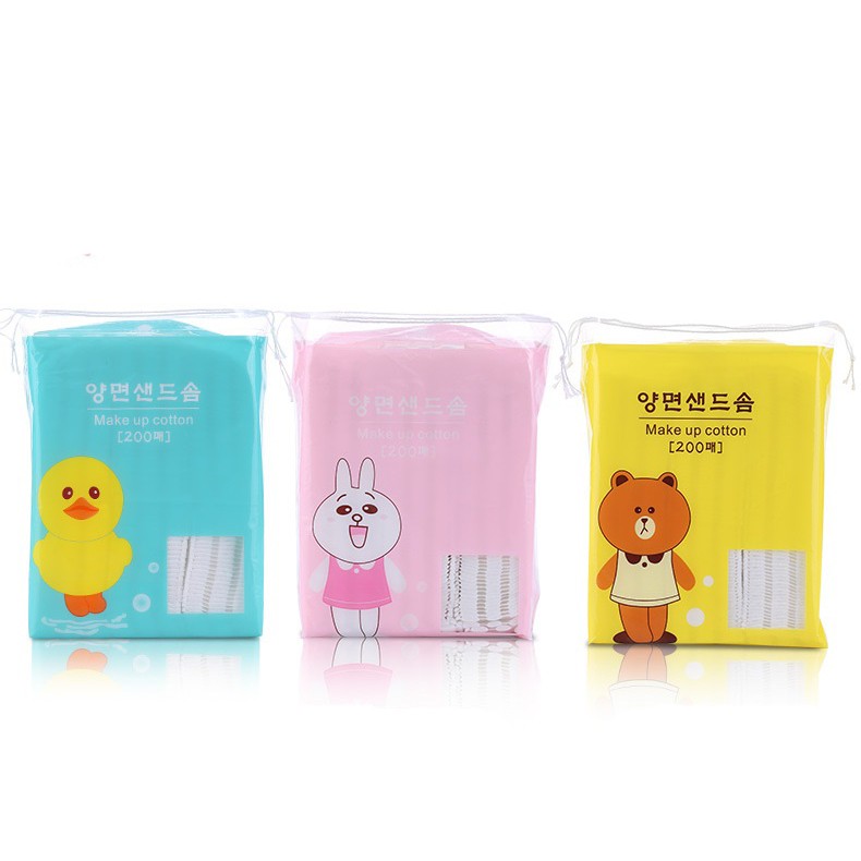 Gói 200 miếng bông tẩy trang Yiling 100% cotton | BigBuy360 - bigbuy360.vn