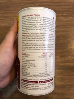 Bột củ dền hữu cơ 250gr