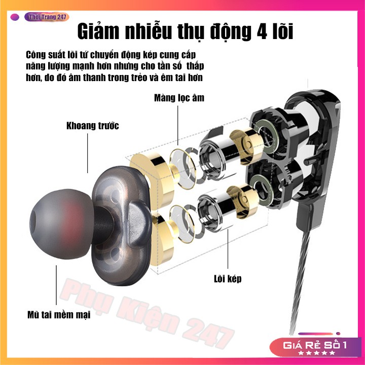 Tai nghe nhét tai in ear gaming true wireless bluetooth không dây chính hãng giá rẻ có mic nghe nhạc chống ồn chống nước
