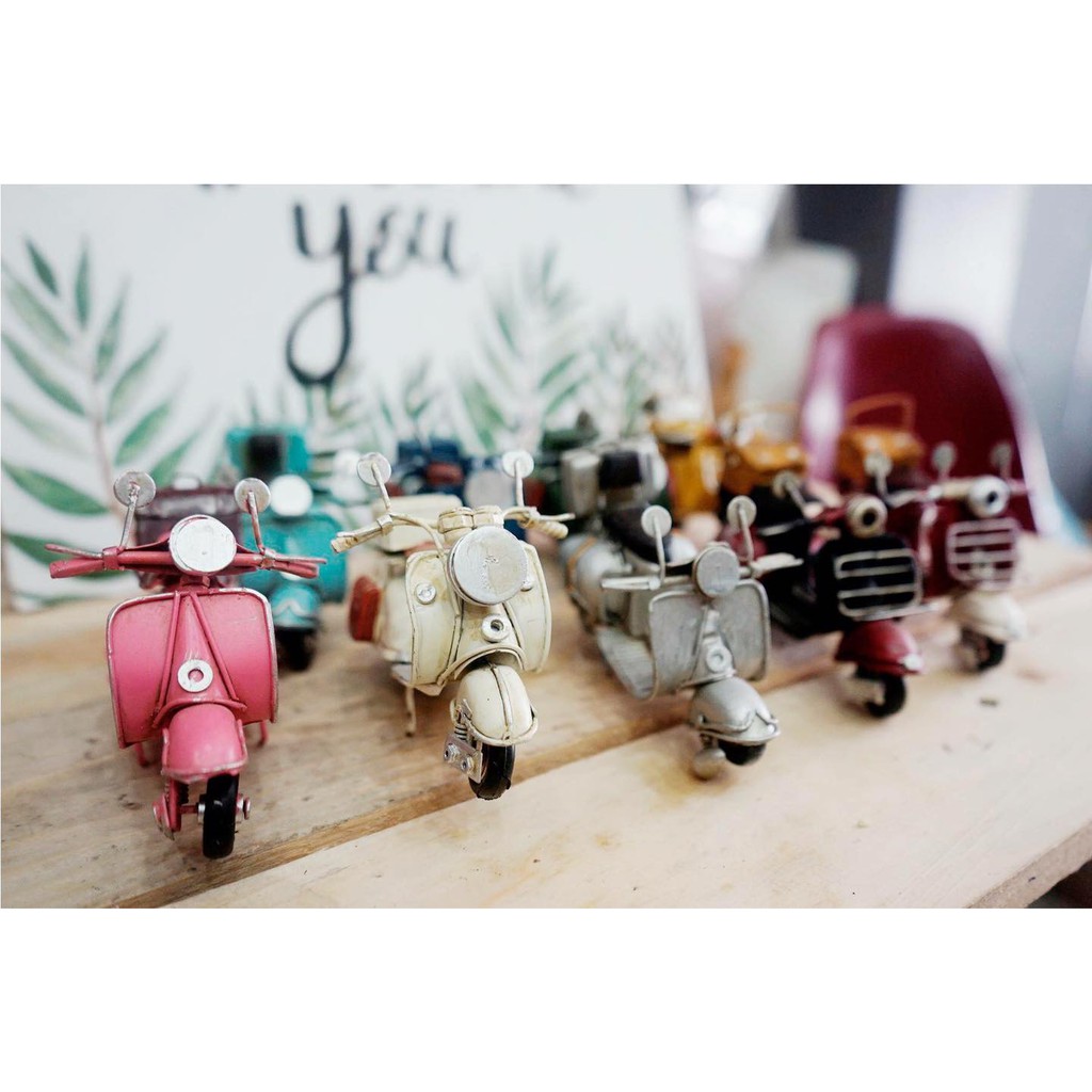 Handcrafted Scooter Vespa mini Handmade