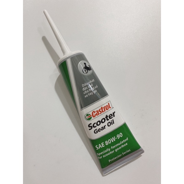 Nhớt Castrol Power 4T cho xe tay ga 10W-40 800ml và 1lit  hàng Chính Hãng