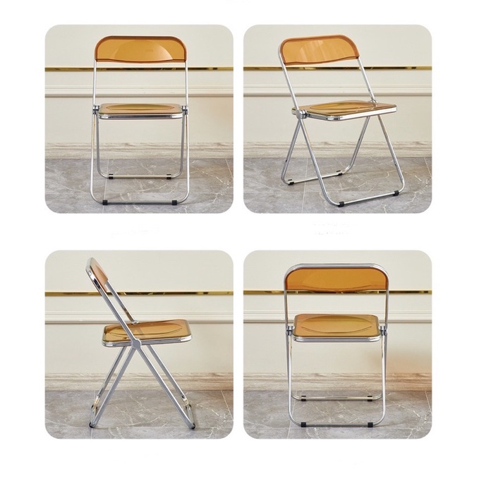 Alex chair - ghế nhựa trong suốt acrylic nhiều màu