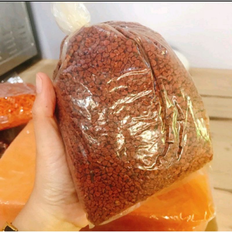 500g hạt điều đỏ tạo màu _gia vị tạo màu ,xào chân nấm
