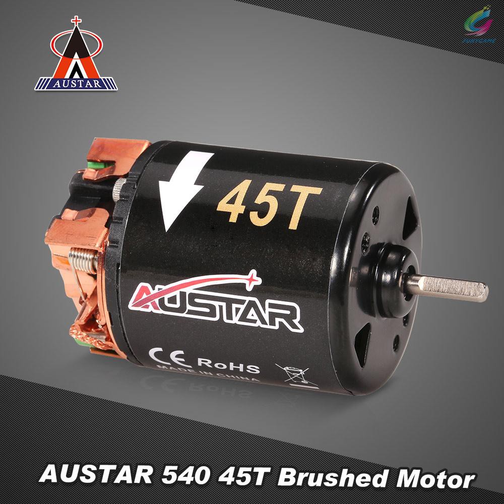 AUSTAR 540 45T Brushed Motor for 1/10 Axial SCX10 RC4WD D90 Crawler Climbing RC Car