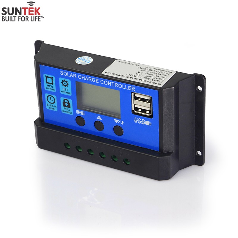 Bộ Điều Khiển Sạc Năng Lượng Mặt Trời 60A SUNTEK Solar Charge Controller - Tối ưu Nguồn điện sạc từ Tấm Pin NLMT