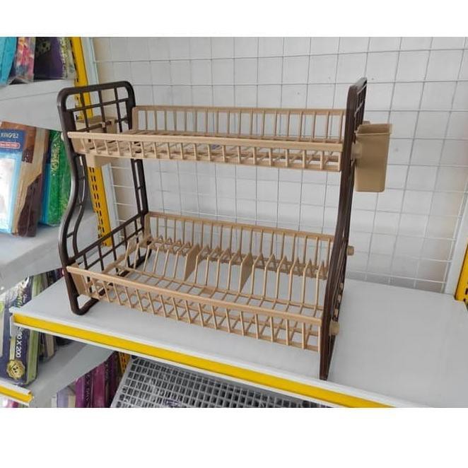 Giá Nhựa Úp Chén Dĩa 2 Tầng Hình Ngôi Sao May Mắn Màu Sắc | BigBuy360 - bigbuy360.vn