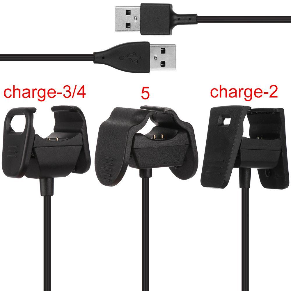 Dây Cáp Sạc USB Thay Thế Chuyên Dụng Cho Fitbit Charge 2 / 3 / 4
